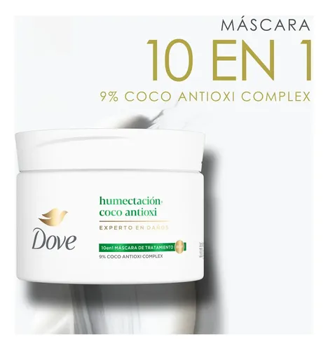 Máscara Capilar Dove 1 Minuto Ritual De Reparación X 300 G