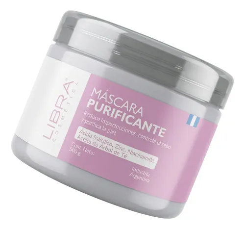 Libra Mascara Facial Purificante Reduce Imperfecciones 500g