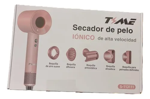 Secador De Pelo 5 En 1 Frio Calor Accesorios 1600w