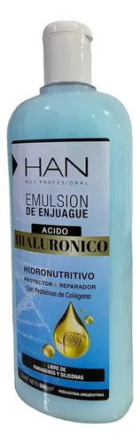 Acondicionador HAN Emulsión De Enjuague Ácido Hialurónico 500ml