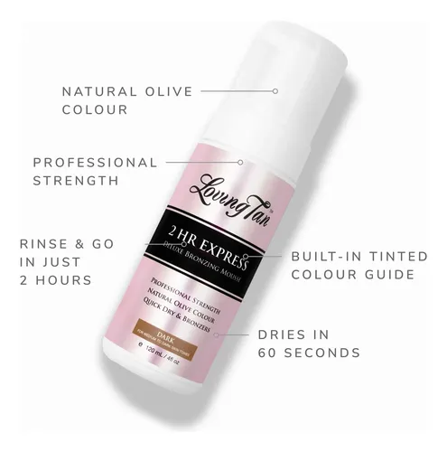 Auto Tanner Loving Tan 120 Ml + 50 Ml Dark