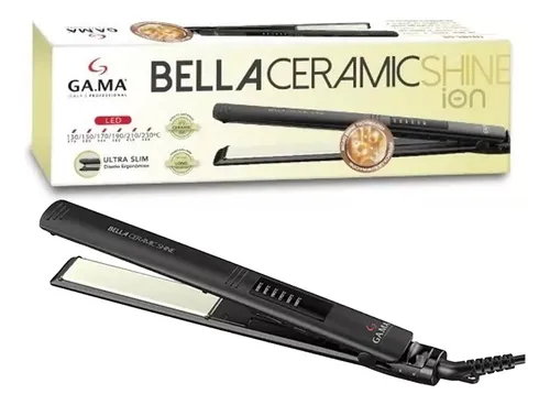 Bella Ceramic Shine Ion Planchita Pelo Gama Profesional 9c