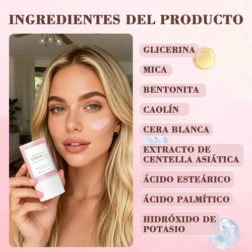 L/x Mascarilla De Arcilla En Barra Con Centella Asiática