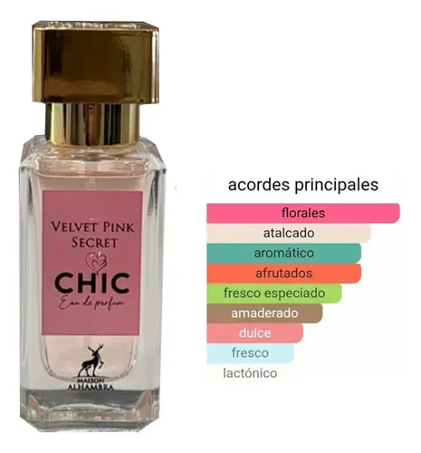 Perfume Maison Alhambra Chik Velvet Pink Secret Edp 30ml