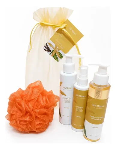 Regalo Mamá Kit Tuly Miguez Jabon Crema Mano Cuerpo Vainilla