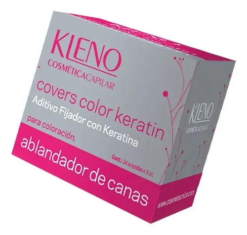 Ablandador De Canas Covers Color Keratin Kleno Fijador X 24