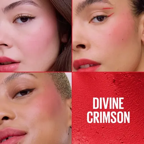 Rubor En Mousse Maybelline Cloudtopia Tono Divine Crimson