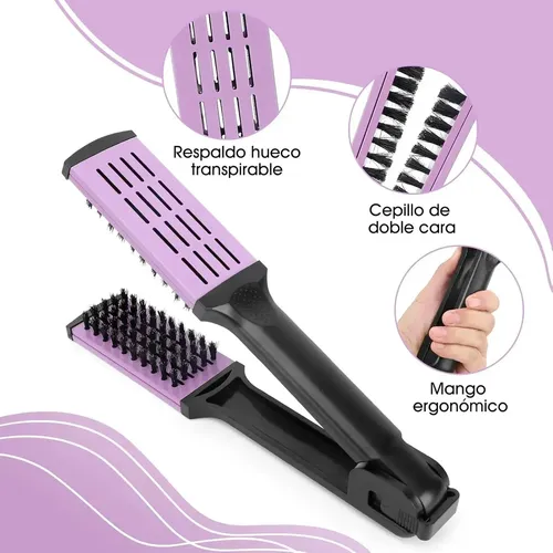 [ Venta Calientecepillo Para El Cabello , Peine De Doble Cep Variation
