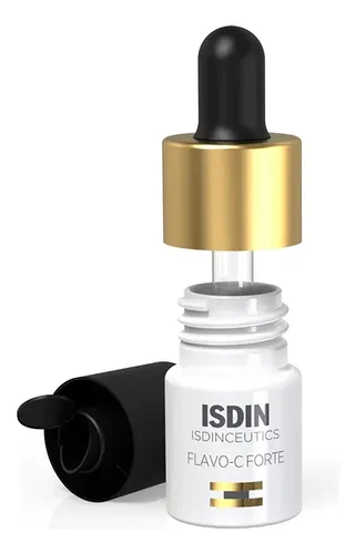 Isdin Isdinceutics Serum Flavo C Forte Vitamina C 1u 5,3ml Momento de aplicación Día/Noche Tipo de piel Todo tipo de piel