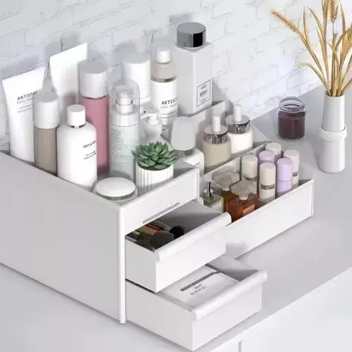 Organizador Exhibidor Cajones Para Cosmetico Maquillaje Baño