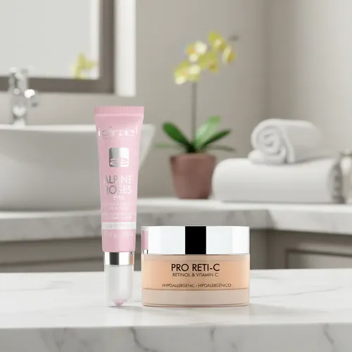Crema Pro Retic Retinol Vitamina C Y Contorno De Ojos Idraet