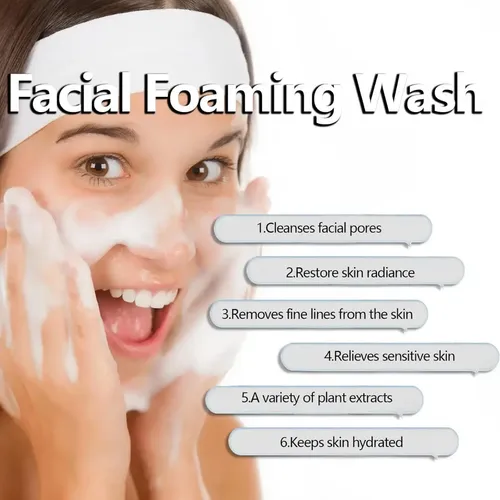Jabón Facial Espumoso Con Arroz Jazmín,