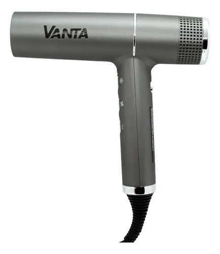Vanta 5000 Secador De Pelo Profesional Ultra Liviano 1800w Gris Oscuro