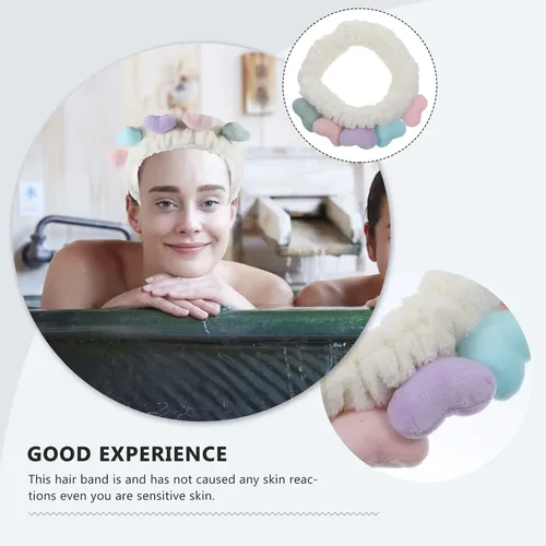 2 Diademas Para Lavar La Cara, Elásticas Para El Cabello, En