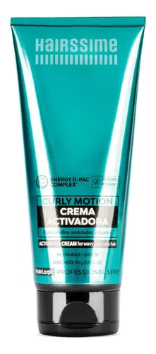 Crema Activadora de Rulos Hairssime Curly Motion Hair Logic 175g