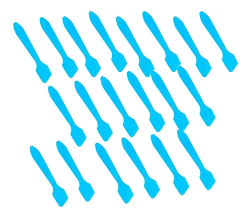 Miniespátulas Mezcladoras Con Cucharas De Plástico, 200 Unid