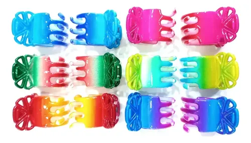 Pack X12 Broches Chicos Hebillas Para Pelo