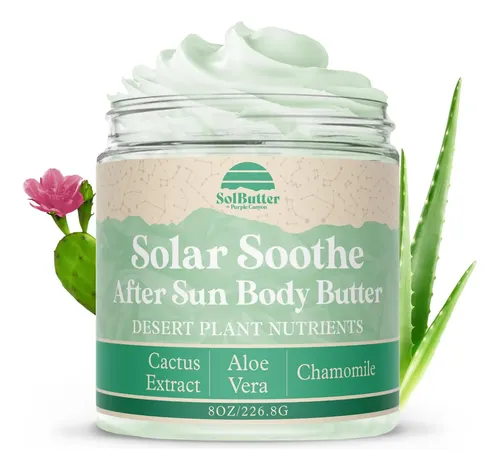 Manteca Corporal Purple Canyon Solar Soothe Cactus Aloe 240