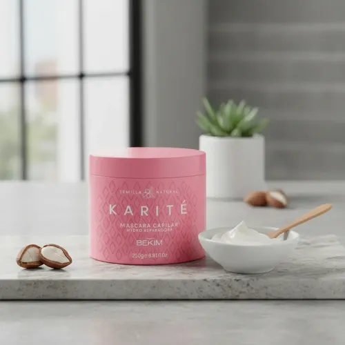 Bekim Mascara Capilar Karite Hydro Repara Protege Rejuvenece