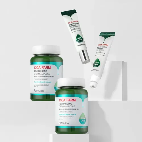 Ampolla Farmstay Cica Centella Asiática 250ml Revitalizante