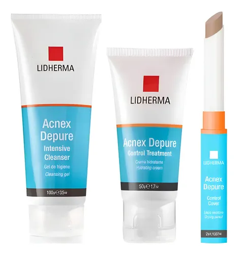 Rutina Skincare Piel Grasa Granos Tratamiento Acne Lidherma
