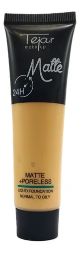 Set 4 Bases Maquillaje Liquida Foundation Tejar Matte 24 Hs