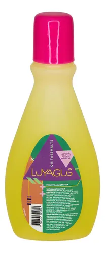 Quitaesmalte 120ml Luyagus Uñas Removedor Profesional