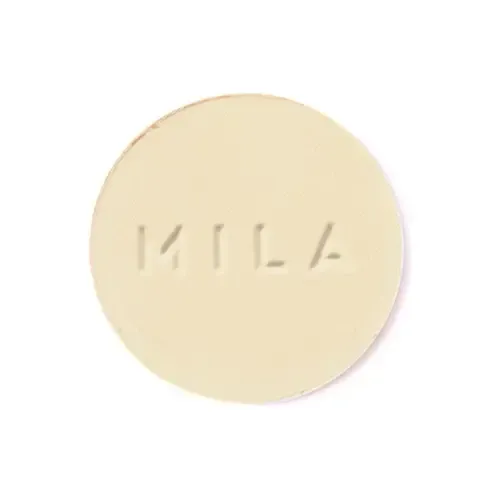 Sombra Mila Polvo Compacto Mate Amarillo Alta Pigmentación 3.5g