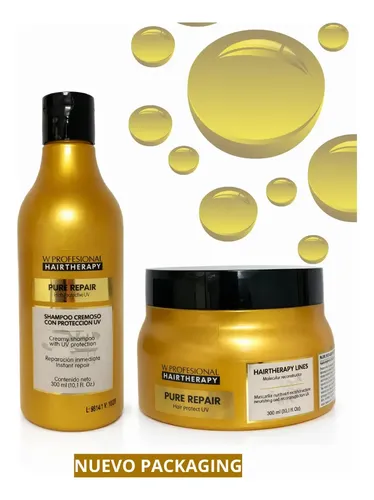 Máscara Hair Therapy Pure Repair para Reconstrucción de Cabello 300 mL
