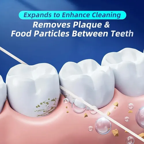 Hilo Dental Encerado Menta Para Ortodoncia 260 Unidades Menta