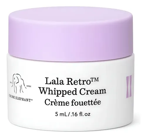 Crema hidratante Mini Drunk Elephant Whipped, 5 ml Drunk Elephante Crema Hidratante día/noche para todo tipo de piel de 5mL