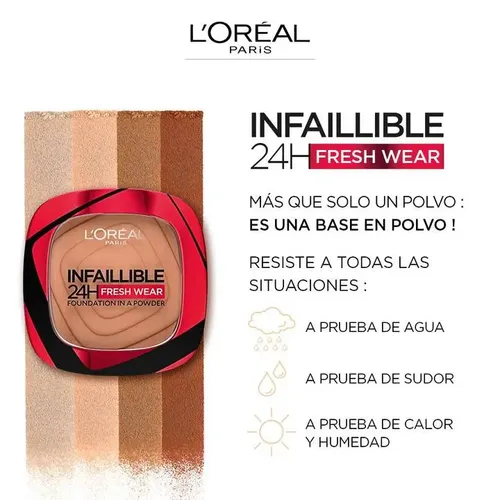 Base en Polvo L’Oréal Paris Infaillible Tono Cashmere