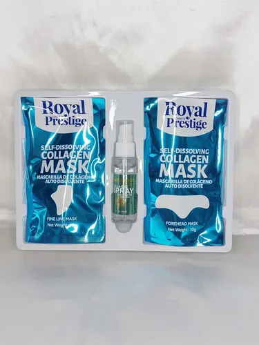 Parches De Colageno Royal Prestige Disolvible X8 Con Spray