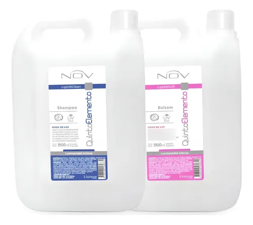 Shampoo O Acondicionador Nov Quinto Elemento X 2 Lts.