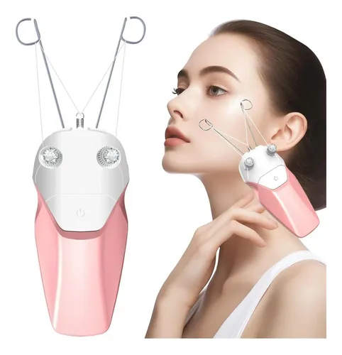 Depiladora Facial Eléctrica Waycom Recargable Usb Rosa