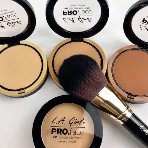 Polvo Compacto Mate L.a. Girl Soft Honey Gpp608