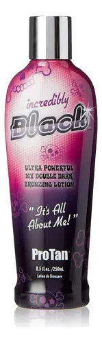 Loción Pro Tan Increíblemente Negra Bronceado Doble Oscuro 2