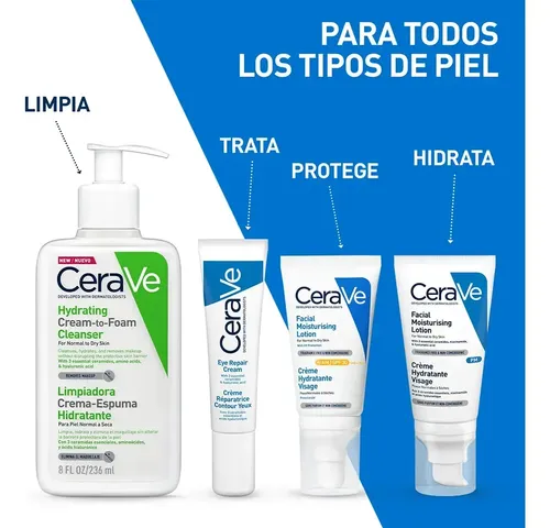 Crema Reparadora Para El Contorno De Ojos 14ml Cerave