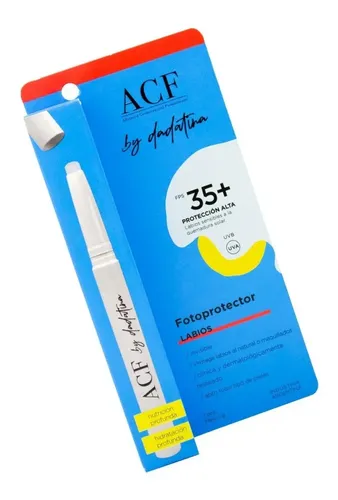 Acf By Dadatina Camuflaje Fotoprotector Labios Fps 35+