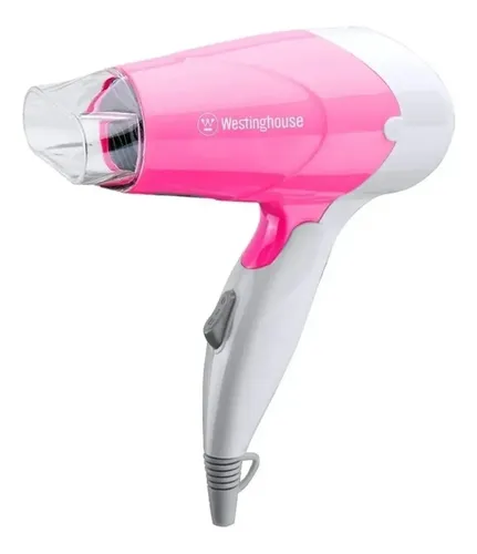 Secador De Pelo Para Viaje Rosa Barbie Westinghouse 1000w