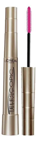 Máscara Telescópica Alargadora L’oreal Paris, Color Negro Ca