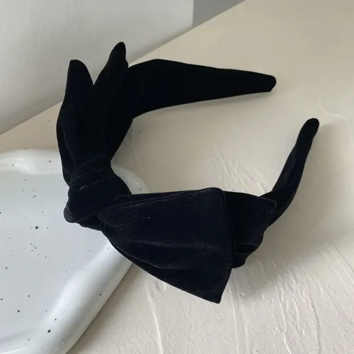 Diadema Ancha Para Mujer Con Lazo Turban