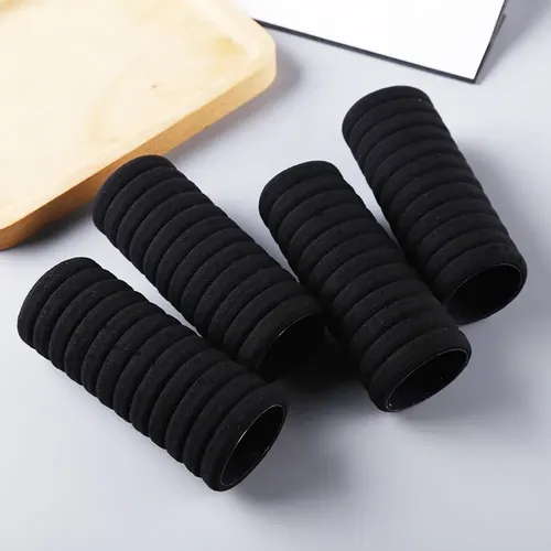 Cintas Elásticas Sin Costura Para El Cabello 100 Unidades