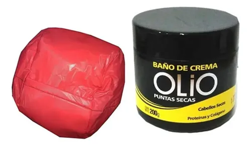 Kit Brillo Baño De Macadamia Olio + Gorra Acolchada