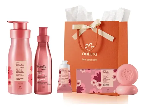 Combo Natura Tododia Flor De Durazno Y Jazmin