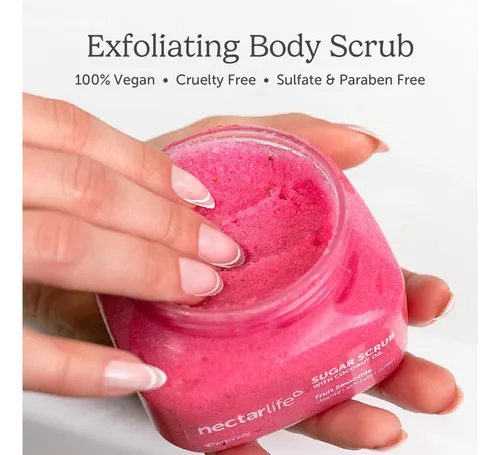 Exfoliante Corporal De Azúcar Nectar Bath Treats Fruit Smoot
