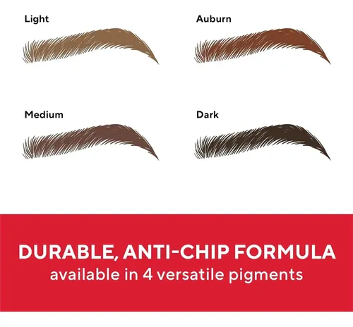 Lápiz De Cejas Mirabella Ultra Fino Resistente Agua Auburn