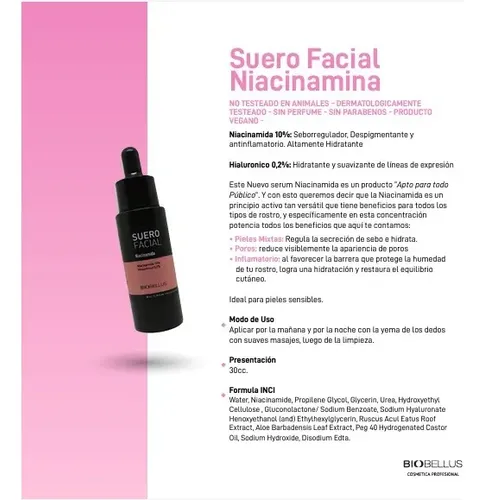 Skincare Facial Piel Sensible Rutina Diaria Biobellus