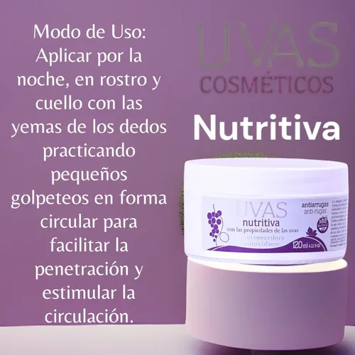 Carmen Suain Uvas Cosmeticos Crema Nutritiva 120ml