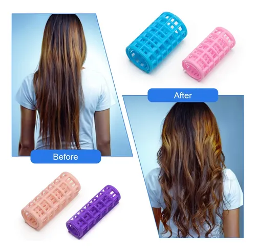 Hair Roller Ahier Self Grip, Paquete De 20 Rulos De Peluquer